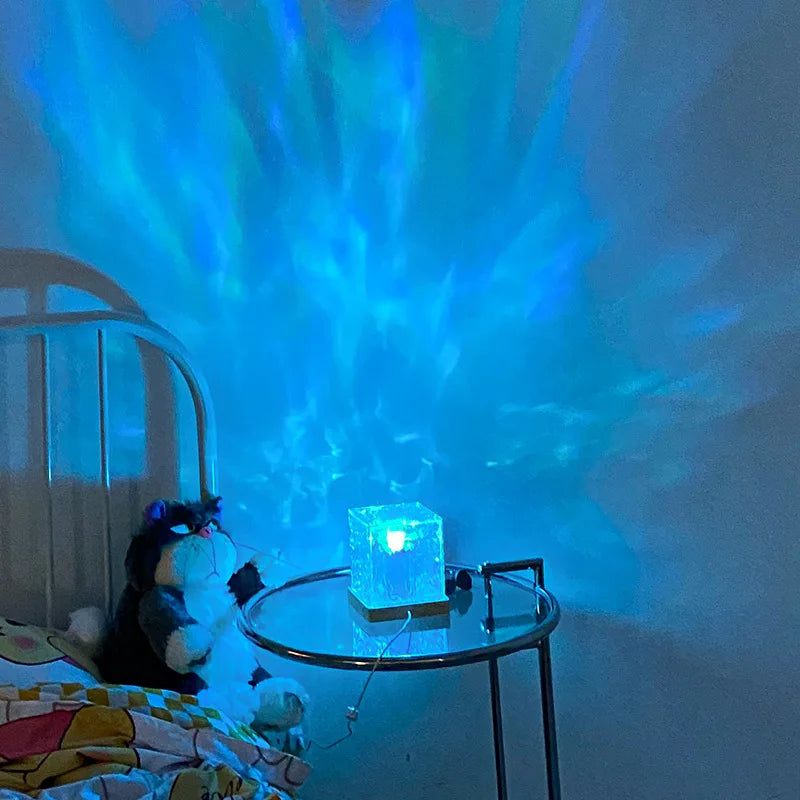 Aurora Crystal Lamp