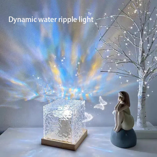 Aurora Crystal Lamp